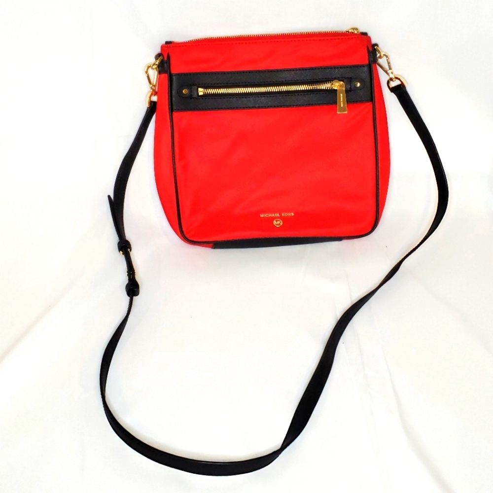 Michael Kors Jet Set Large nylon gabardine messenger bag - NWT